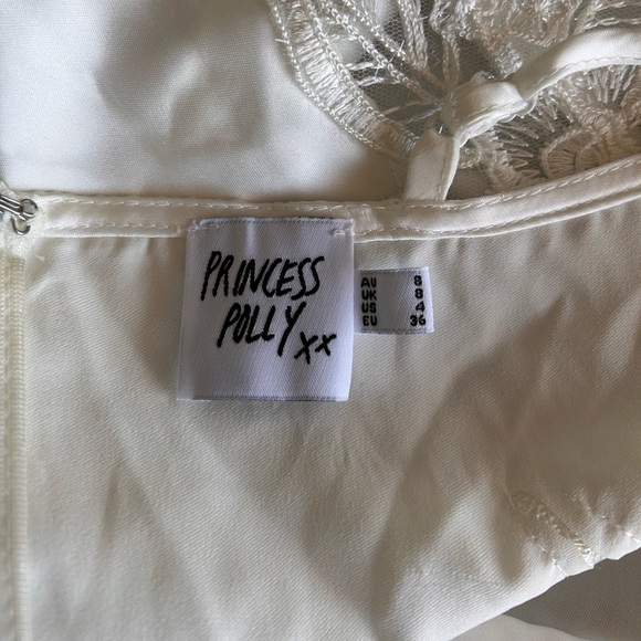 Princess Polly White Slip Dress - Picture 3 of 4